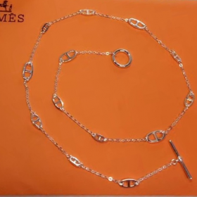 2020 Hermes Farandole 18K Platinum Necklaces 